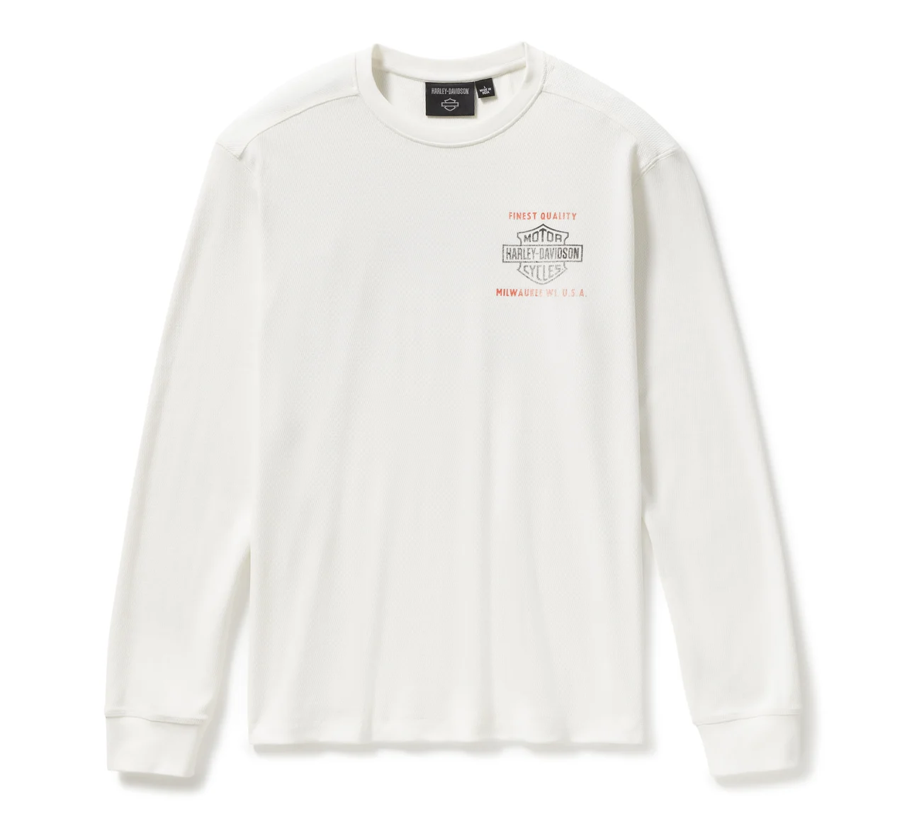 Maglia termica a maniche lunghe Parts & Service da uomo - Cloud Dancer NUOVO ARRIVO