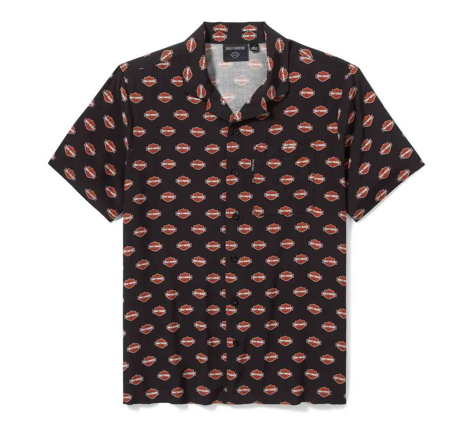Camicia Aloha Bar & Shield