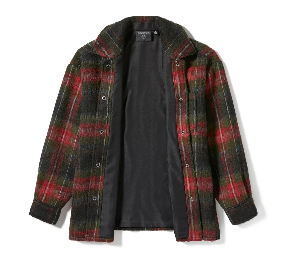 Giacca camicia a quadri H-D Tartan - immagine 3