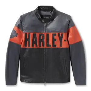 Giacca in pelle convertibile Essential