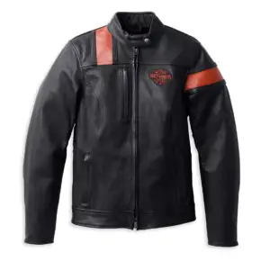 Giacca in pelle impermeabile Hwy-100 da donna