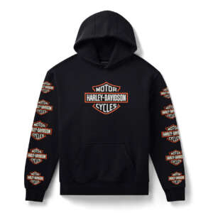 Felpa con cappuccio in pile H-D State of Mind da uomo