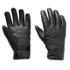 Guanti CE Harley-Davidson® Willie G Skull Graphic Leather Riding Gloves