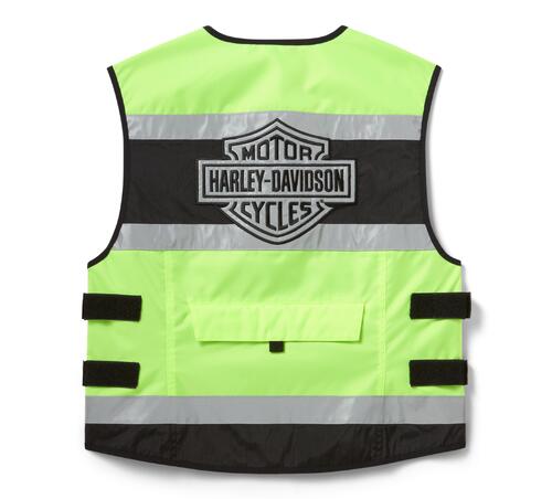 Gilet Hi-Vis H-D da uomo - Hi Vis Yellow - immagine 2