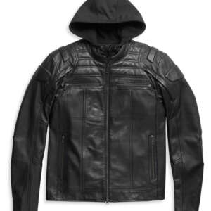 Giacca CE Harley-Davidson® Men's Auroral II 3-in-1 Leather Jacket Black