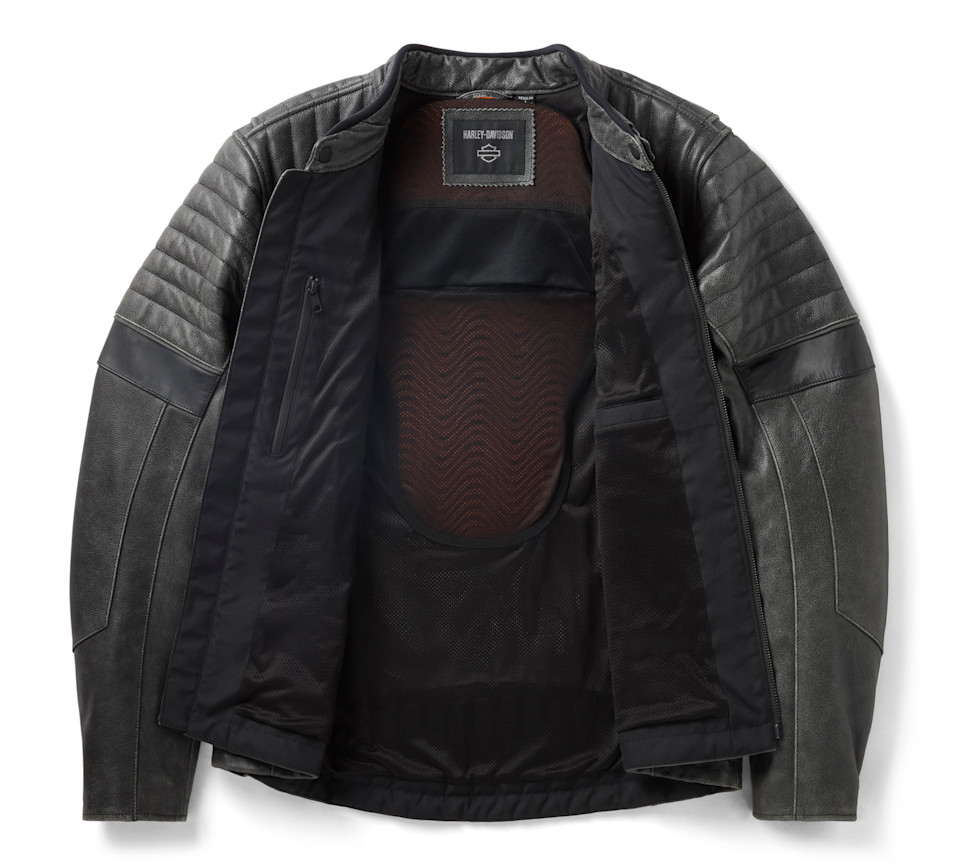 Giacca in pelle da uomo H-D Passing Link II - immagine 4