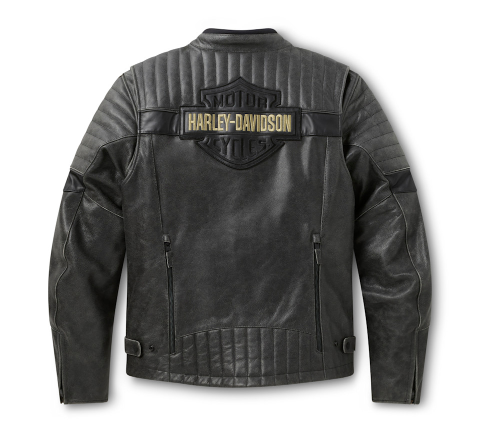 Giacca in pelle da uomo H-D Passing Link II - immagine 3