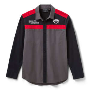 Camicia da meccanico con prese d'aria Screamin' Eagle da uomo