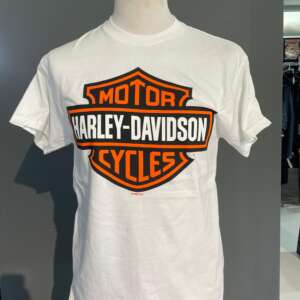 T-shirt manica corta da uomo B&S Orange on white