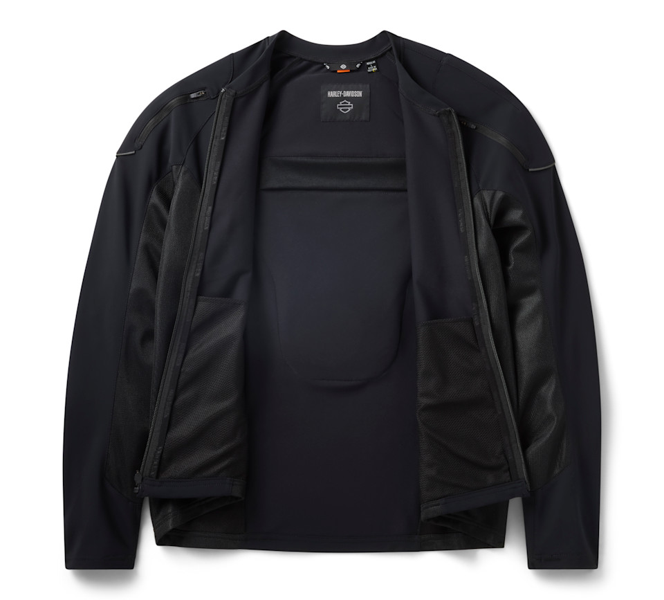 Giacca da moto H-D Defiance da uomo con protezioni - immagine 4