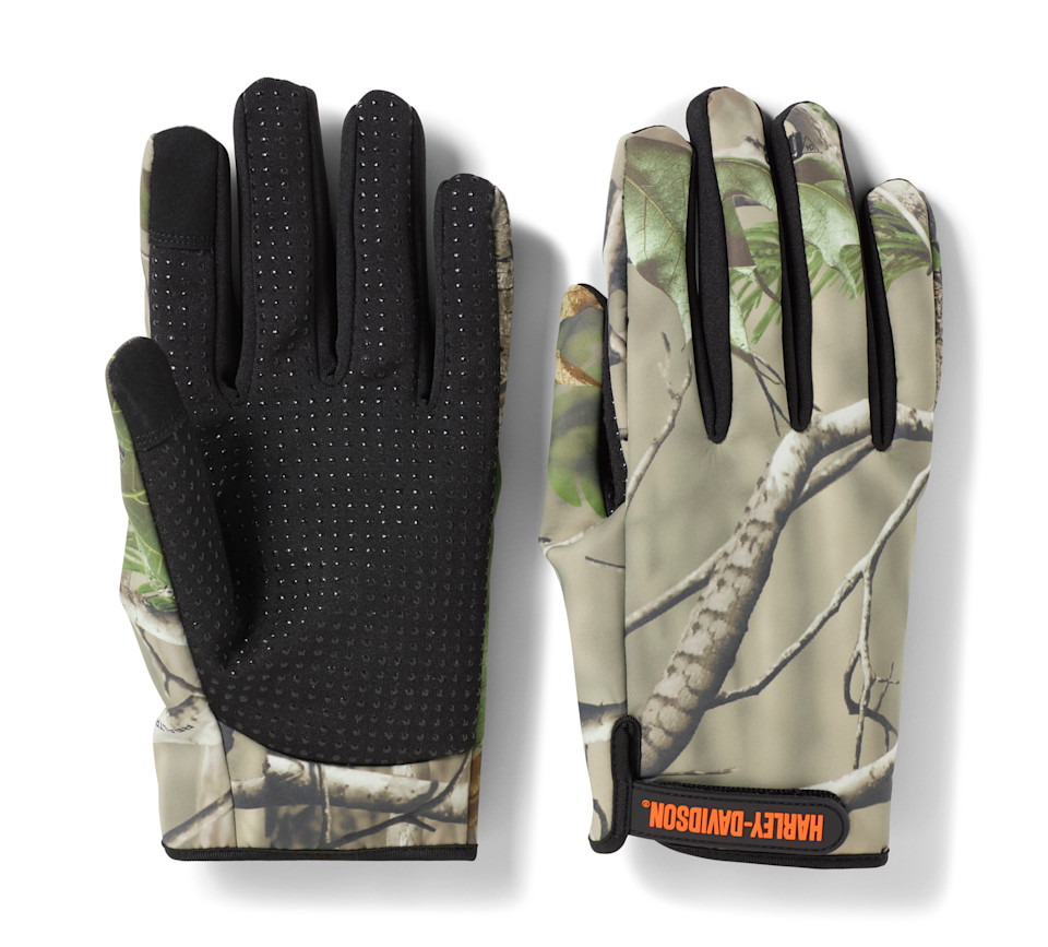 Guanti in pile da uomo Harley-Davidson x Realtree